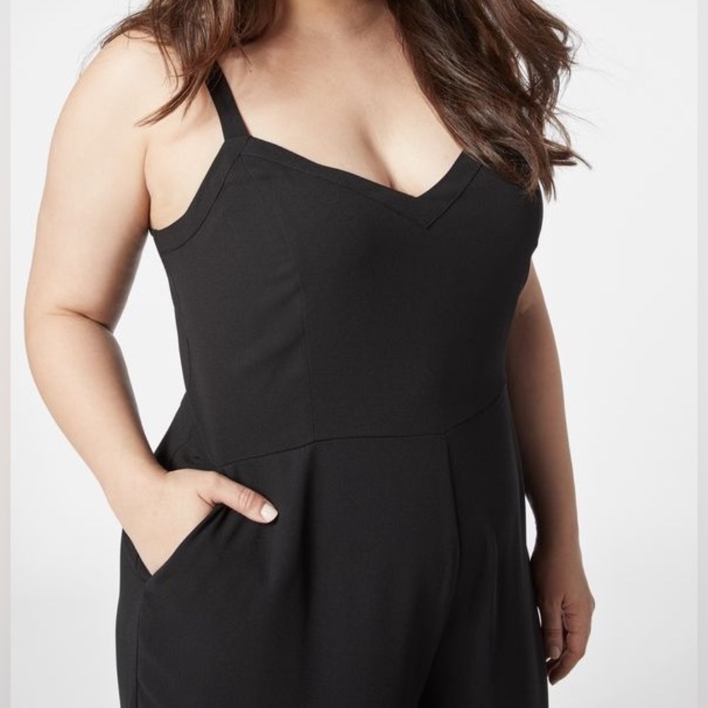 Cut Out Wide Leg Jumpsuit